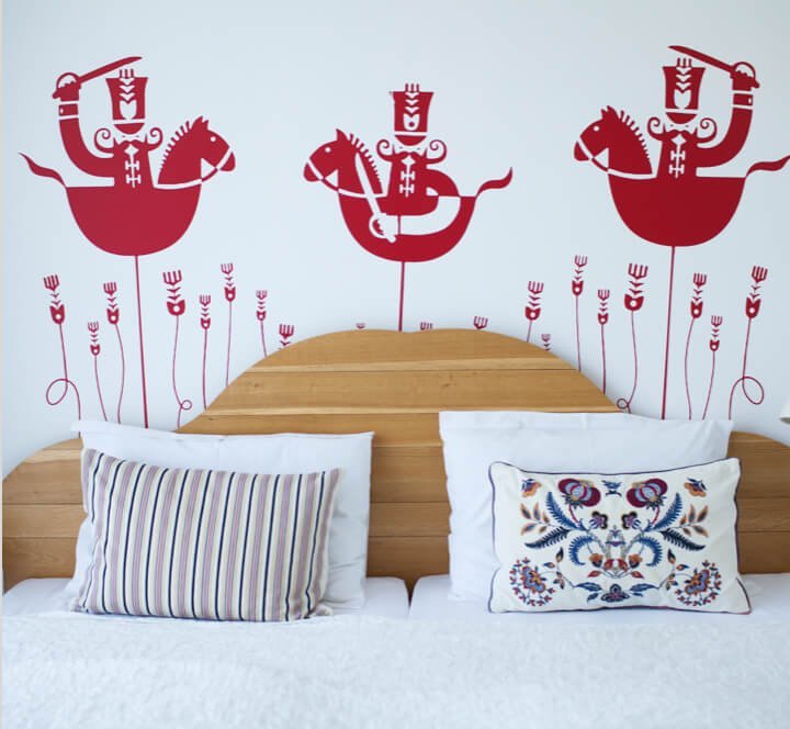 Kétágyas szoba - Rusztikus stílus